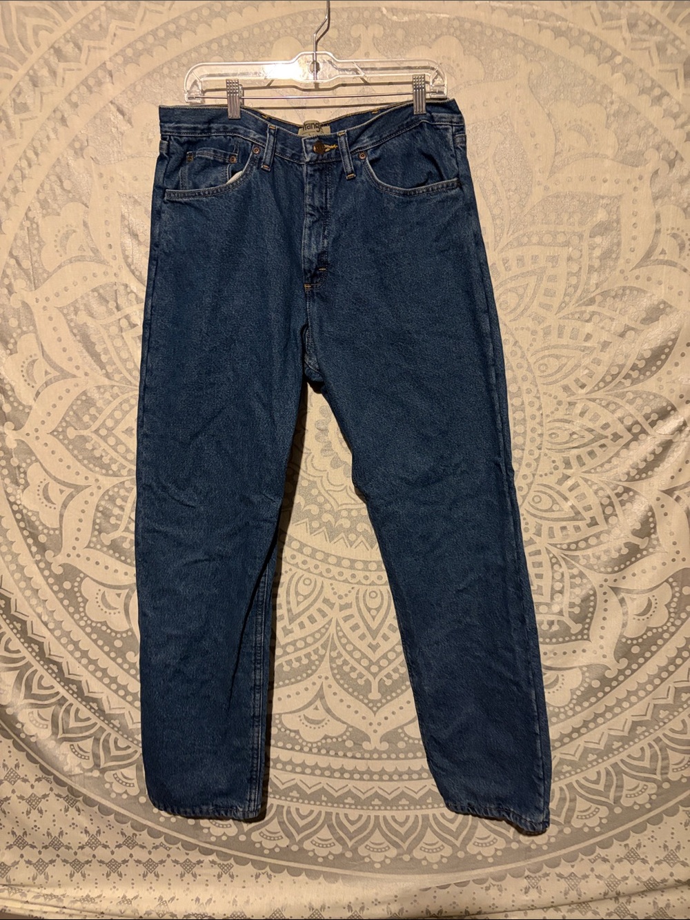 Wrangler Authentics Men’s Dark Wash Relaxed Fit Jeans 36x32